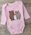 Боди Findik "Bear cubs" розовый, девочка 3-6-9-12-18 месяцев, фото