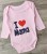 Боди Findik "I love mama" розовый, девочка 3-6-9-12-18 месяцев, фото
