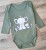 Боди Findik "Слоненок" зеленый, мальчик 3-6-9-12-18 месяцев, фото