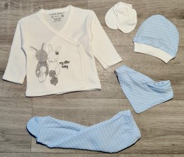 Комплект Findik "My baby", голубой, мальчик 3 месяца