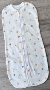 Кокон «Bear» белый, унисекс 0-3 месяцев