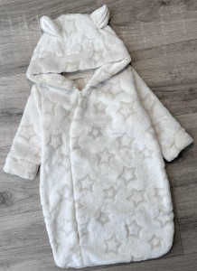 Кокон «Зірки» бежевий, унісекс 0-3 місяців