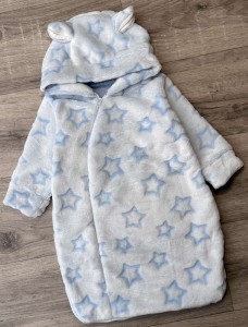 Кокон «Зірки» блакитний, хлопчик 0-3 місяців