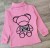 Водолазка "Amor Fati" розовый, девочка 3-4-5-6-7 лет, фото