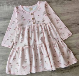 Сукня Deco "Пальми", рожевий, 2-3-4-5 років