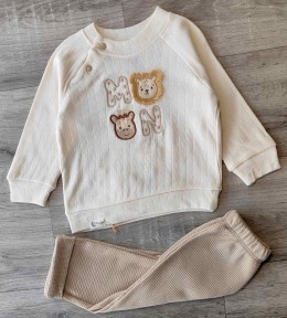 Костюм Moon "Moon", бежевый, мальчик 3-6-9-12-18 месяцев