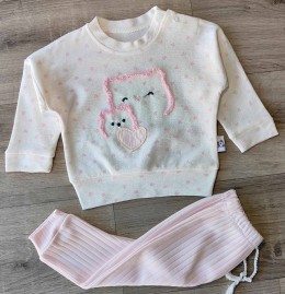 Костюм Anilco "Кошка" розовый, девочка 3-6-9 месяцев