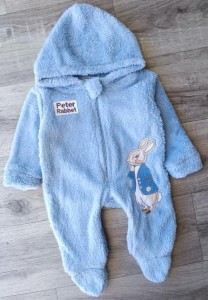 Человечек Murat Baby "Rabbit" голубой, мальчик 0-3-6-9 месяцев