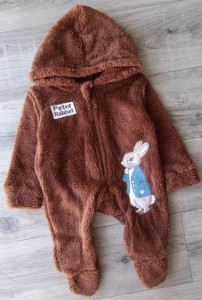 Человечек Murat Baby "Rabbit" коричневый(темный), мальчик 0-3-6-9 месяцев