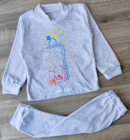 Піжама "Майнкрафт" сірий, хлопчик 1-2-3-4-5 років