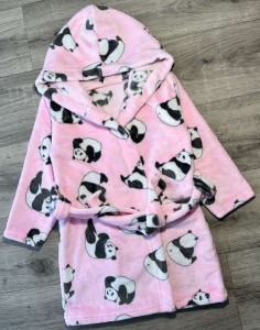 Халат "Пандочка" рожевий, дівчинка 2-3-4-5 років