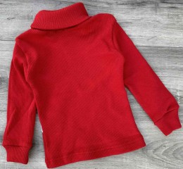 Водолазка "Однотонна" червоний, дівчинка 3-4-5-6-7  років