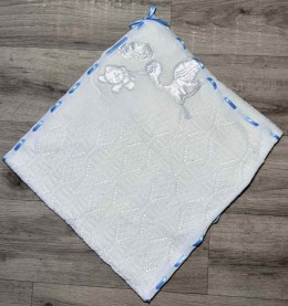 Плед Miz Mit "Аист" голубой, мальчик 80/90