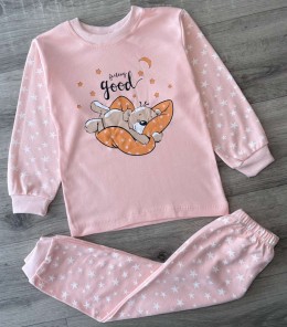 Піжама Supermini "Good" персиковий, дівчинка 4-5-6 років