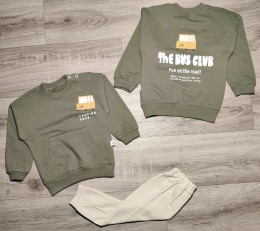 Костюм Anilco "Camping days" зелений, хлопчик 6-12-18-24 місяців