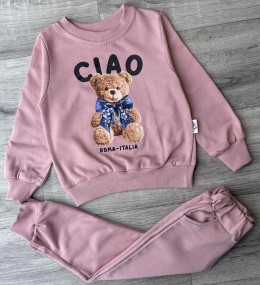 Костюм Pokipo Baby “Ciao» коричневий(теракотовий), дівчинка 2-3-4-5 років