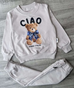 Костюм Pokipo Baby “Ciao» бежевий, дівчинка 2-3-4-5 років