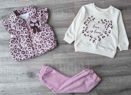 Костюм Mirkon baby "Сердечка" рожевий, дівчинка 9-12-18-24 місяців