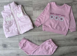 Костюм Mirkon baby "Hello" рожевий, дівчинка 9-12-18-24 місяців