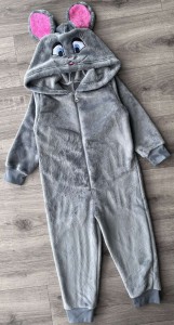 Кігурумі "Мишка" сірий, унісекс 2-3-4-5-6 років