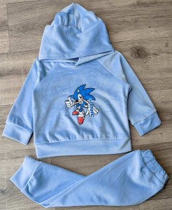 Костюм "Їжак" блакитний, хлопчик 9-12-24-36 місяців