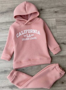 Костюм "California" рожевий(пудра), дівчинка 6-7-8-9 років