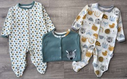 Человечек Midirik «Зебра» микс цветов, унисекс 6 месяцев