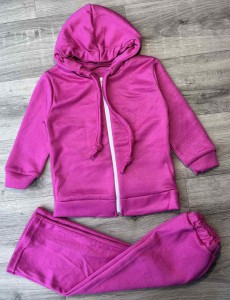 Костюм "Однотонный" малиновый, девочка 3-4-5-6-7 лет