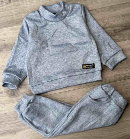 Костюм "Designed" серо голубой, унисекс 2-3-4-5 лет