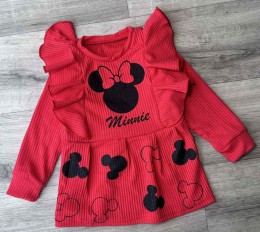 Платье "Мышка" красный, 2-3-4-5 лет