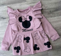 Платье "Мышка" коричневый(теракотовый), 2-3-4-5 лет