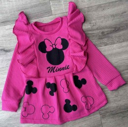 Платье "Мышка" малиновый, 2-3-4-5 лет