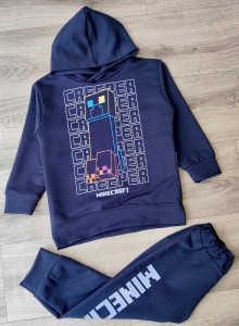 Костюм "Minecraft" синий(темный), мальчик 2-3-4-5 лет