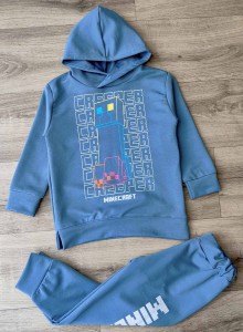 Костюм "Minecraft" голубой, мальчик 2-3-4-5 лет