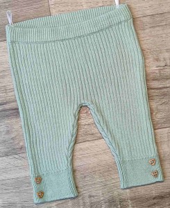 Штаны "Однотонные" зеленый, девочка 0-3-6-9 месяца