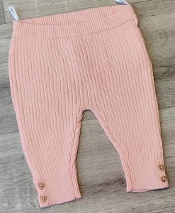 Штаны "Однотонные" персиковый, девочка 0-3-6-9 месяца