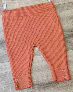 Штаны "Однотонные" коричневый, девочка 0-3-6-9 месяца