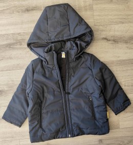 Курточка "Однотонная" , черный, мальчик 3-4-5-6-7-8 лет
