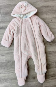 Чоловічок «Однотонний» рожевий, дівчинка 6 місяців