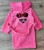 Халат «Hello!» розовый, девочка 1-2-3-4-5 лет, фото