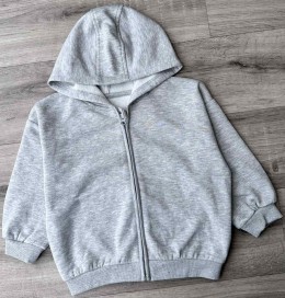 Кофта "Однотонный" серый, унисекс 2 лет