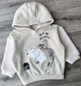 Толстовка «Best of friends» бежевый, унисекс 36 месяцев