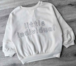 Батник «Little individual» бежевый, девочка 24 месяцев