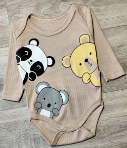 Боді Findik "Bear+koala" коричневий, хлопчик 3-6-9-12-18 місяців