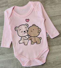 Боді Findik "Love" рожевий, дівчинка 3-6-9-12-18 місяців