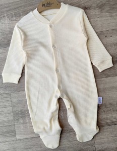 Чоловічок Findik «Однотонний» молочний, унісекс 3-6-9 місяців