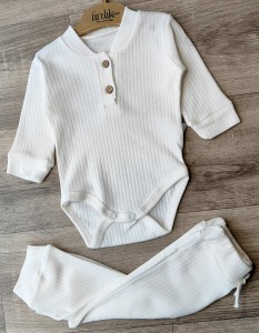 Комплект Findik "Однотонний", білий, унісекс 3-6-9 місяців