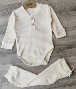 Комплект Findik "Однотонний", молочний, унісекс 3-6-9 місяців