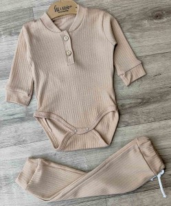 Комплект Findik "Однотонний", коричневий, хлопчик 3-6-9 місяців