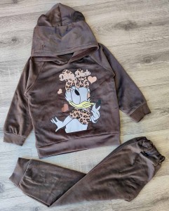 Костюм «Уточка» коричневый девочка 9-12-24-36 месяцев